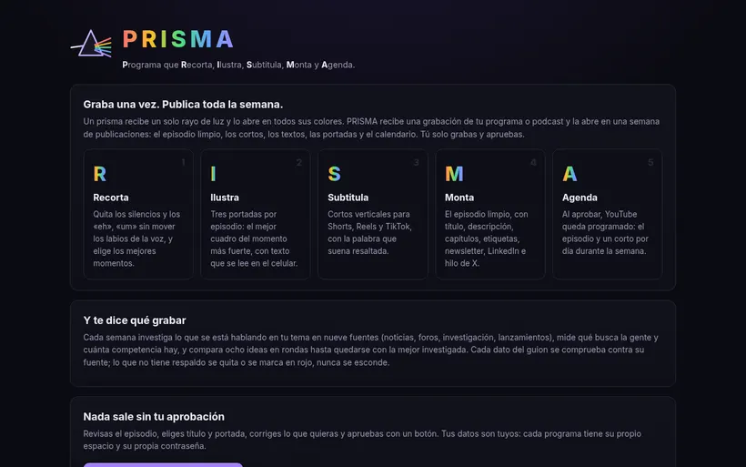 Captura de PRISMA